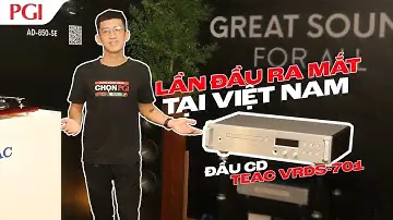 [AV SHOW 2023] Phúc Giang PGI trình diễn đầu CD thế hệ mới TEAC VRDS-701