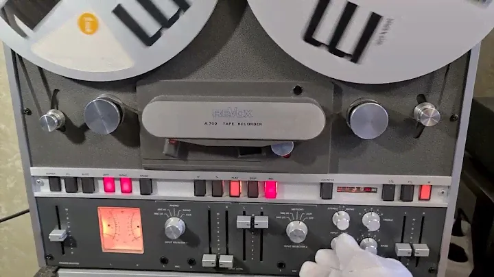 Катушечный магнитофон ReVox A 700
