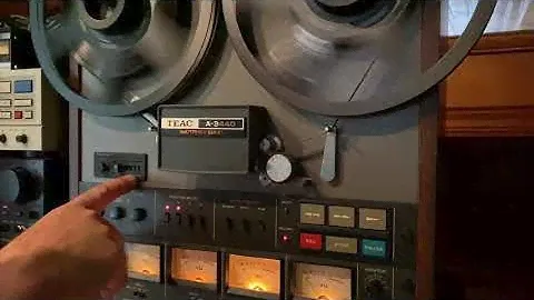 Teac A3440 4 Track Reel to Reel Tape Deck.