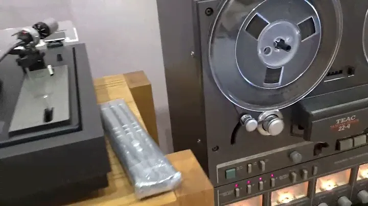 Sansui FR-1080 & Teac 22-4. Аналоговая запись (vdeo 71)