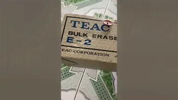 Máy xoá băng cối Teac E2 độc đẹp đỉnh nguyên thùng