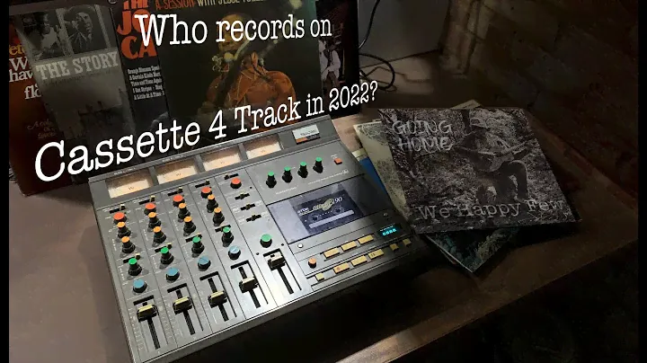 Tascam 244 Portastudio- New single recording on a cassette 4 track!