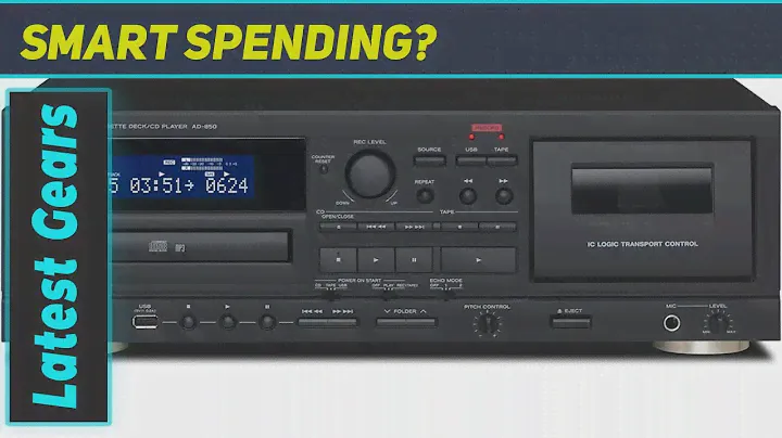Teac AD-850 Cassette Deck CD Player Review - All-in-One Recording Powerhouse!