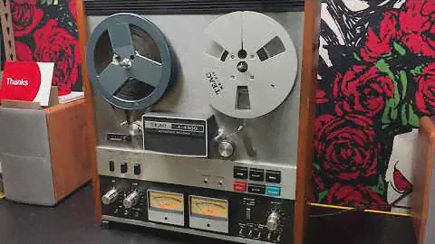 ティアック A-4300 オープンリール – クイック デモンストレーション