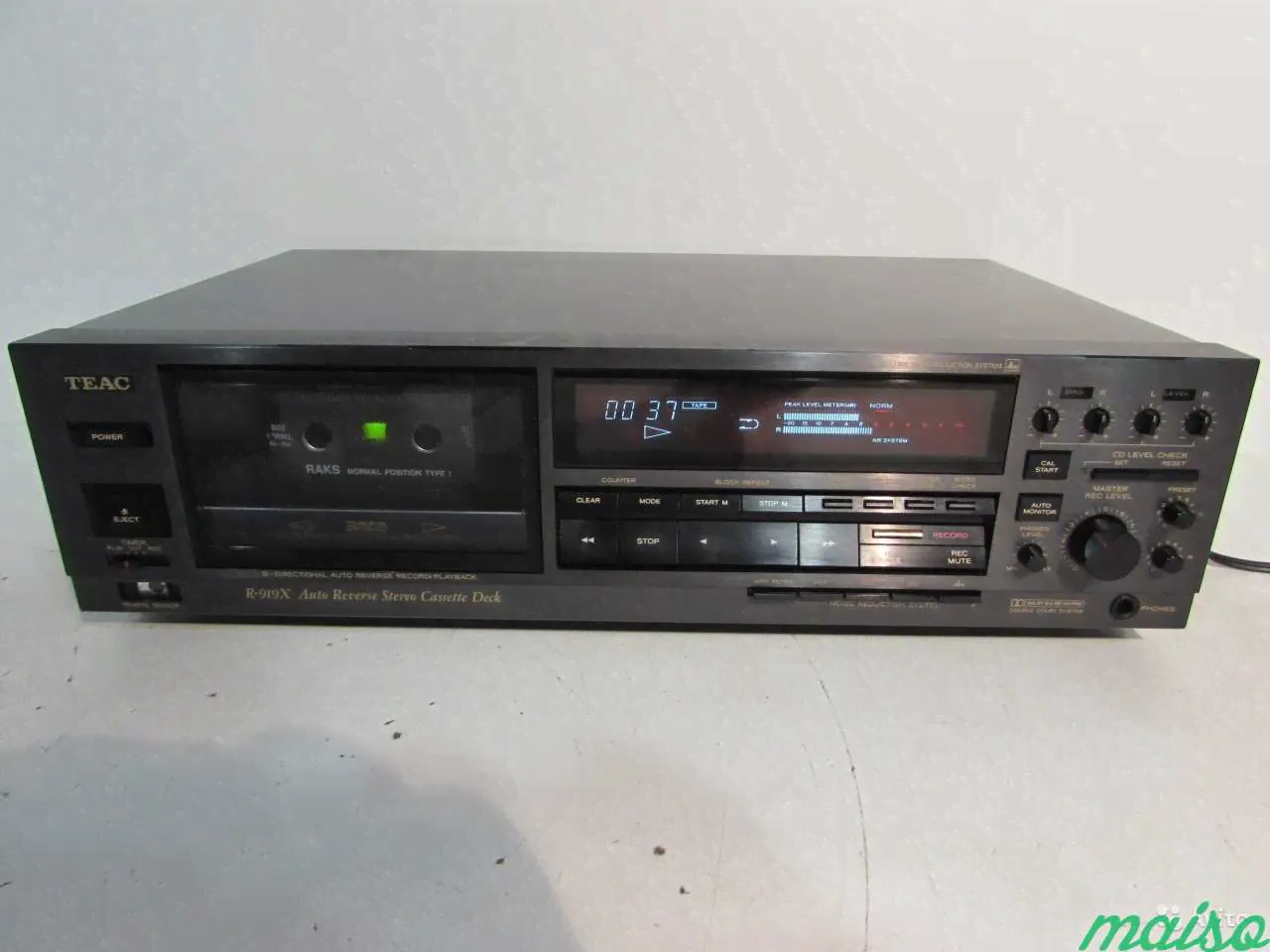 Teac R-919X Трехголовая кассетная дека Japan 1989г в Санкт-Петербурге-3