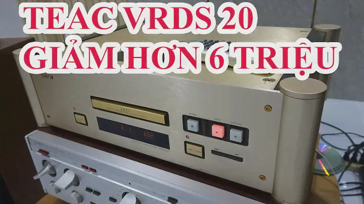 thanh lý rẻ như cho lỗ gần 6 triệu-CD HI END TEAC VRDS 20