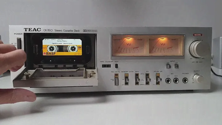 TEAC CX-350 converted into MP3/FLAC player - Tapeless Deck Project