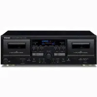 Двухкассетная дека TEAC W-1200, черный