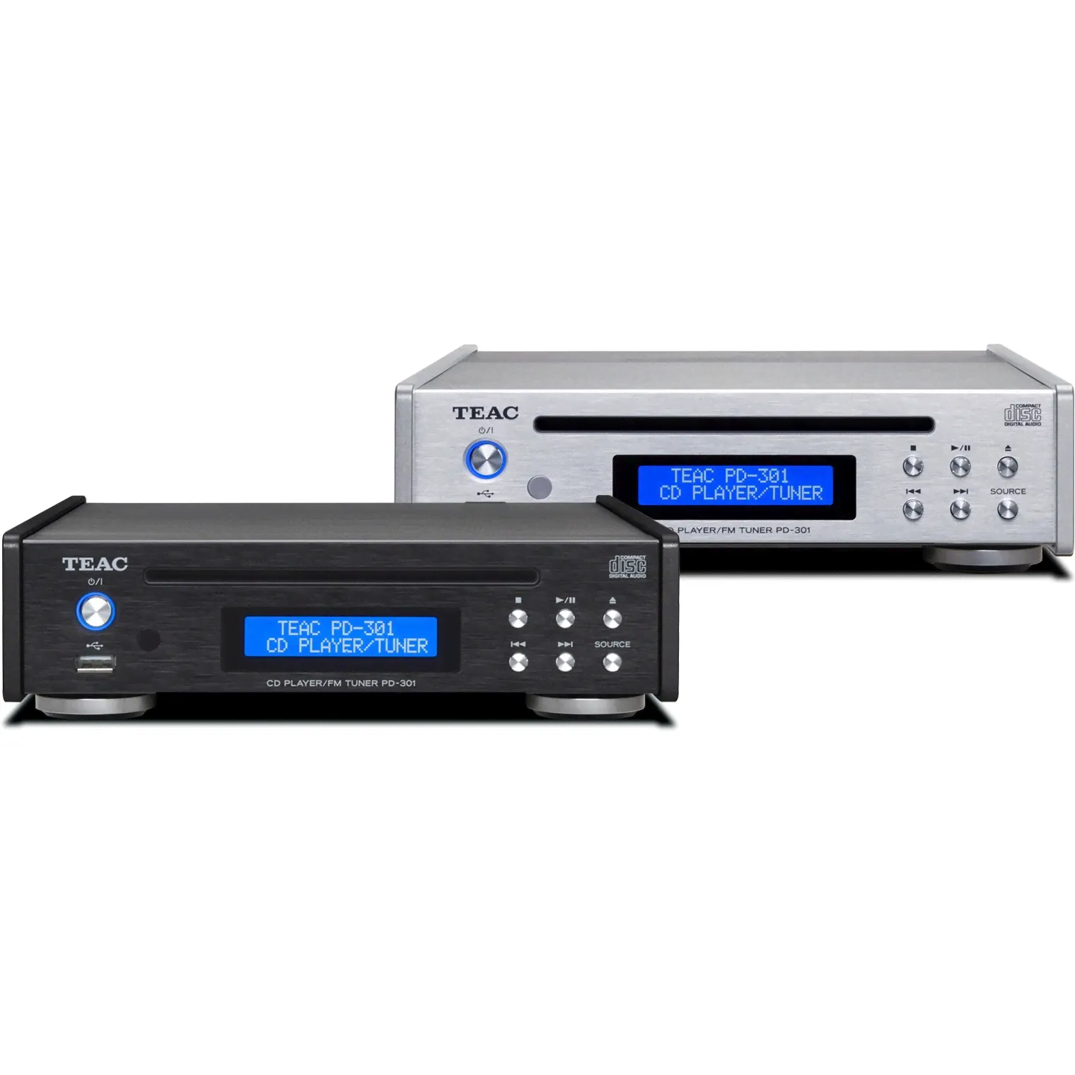 Teac PD-301-X (серебристый) cd-проигрыватель-2