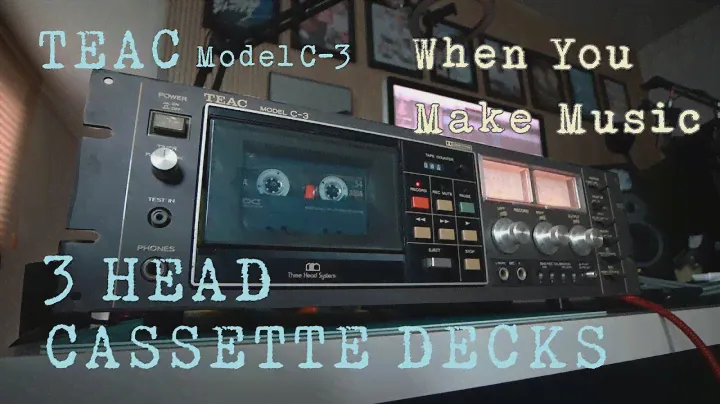 TEAC C-3 Music making using a 3-head cassette deck