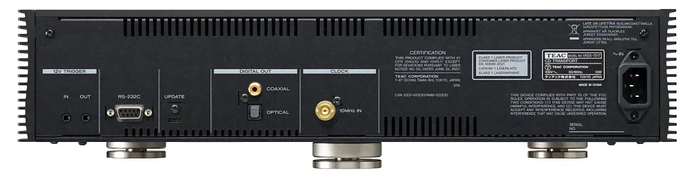 TEAC VRDS-701T Black - CD транспорт-2