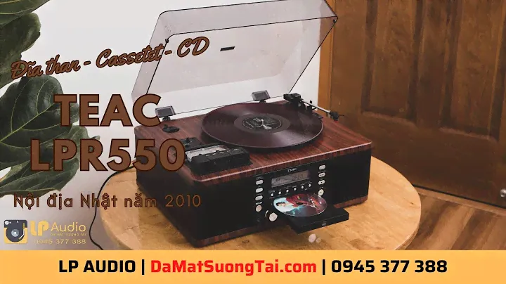 Giá 3t5 CỰC HOT với mâm thanh tự hành NỘI ĐỊA NHẬT TEAC LP-R550  || LP AUDIO