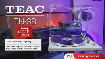 Mâm than TEAC TN 3B Thiết kế cực đẹp cho dàn nghe nhạc Hi-Fi tại Việt Nam