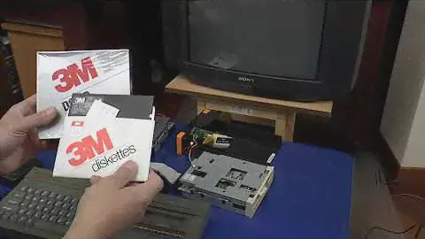 Тест четырех моих дисководов 5.25" на запись и чтение на PC и Spectrum