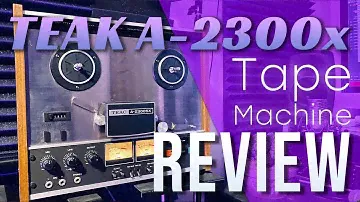 TEAC A 2300SX Setup and Comparison between Digital and Tape Mastering