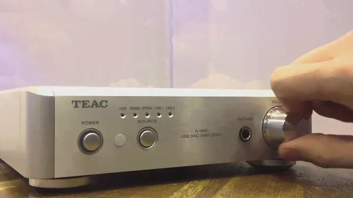 TEAC A-H01 - Knob Feel Review