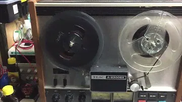 My new acquisition a Teac A-2300SX Reel to Reel Tape Recorder.