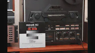 Maxell XLI35-90B Premium -ТEAC X-2000R Тестируем на запись.