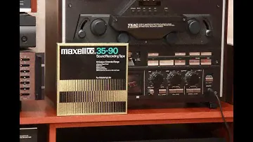 Maxell UD35-90 Gold Тестируем на запись на TEAC X-2000R