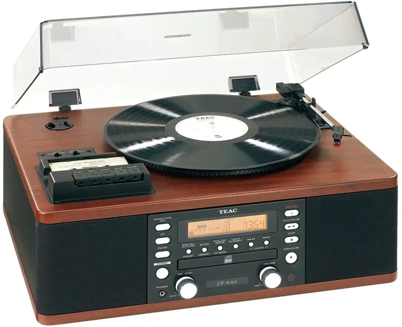 TEAC LP-R500 Woodgrain
