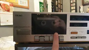 My Vintage Teac V-330 Cassette Deck Replace The Belt Is FIXED