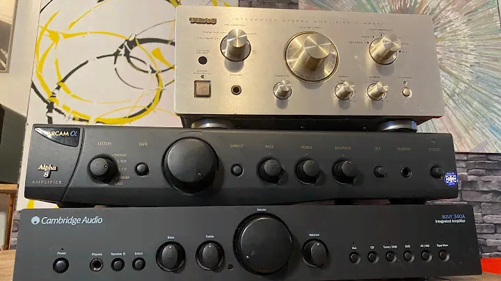 Three amp shootout .Arcam v Cambridge v TEAC