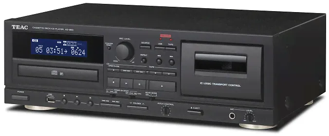 TEAC AD-850 Black CD-4