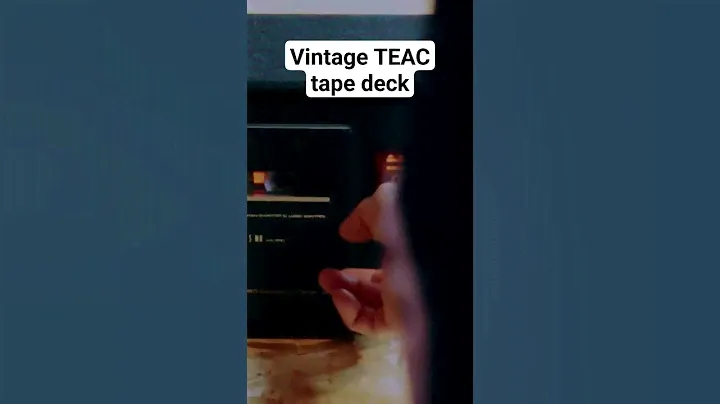 Vintage TEAC tape deck sounds
