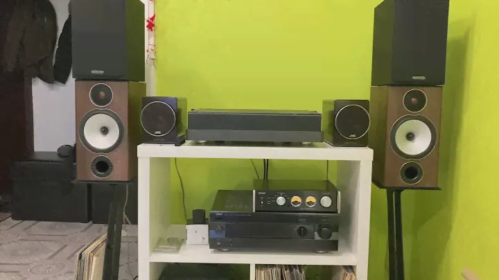Teac AI 501DA+Monitor Audio BX2 test