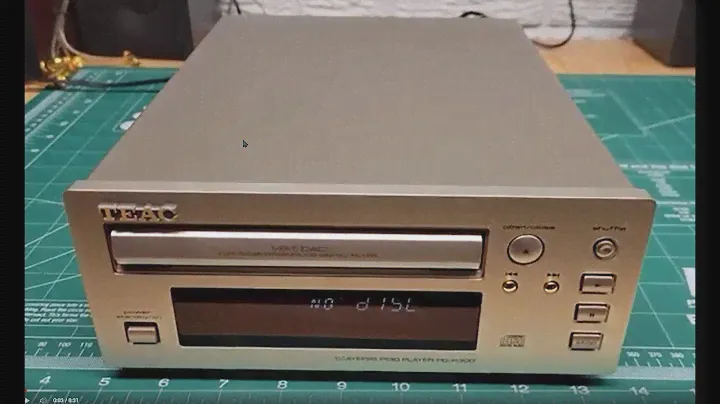 Teac PD-H300 CD Player Demo
