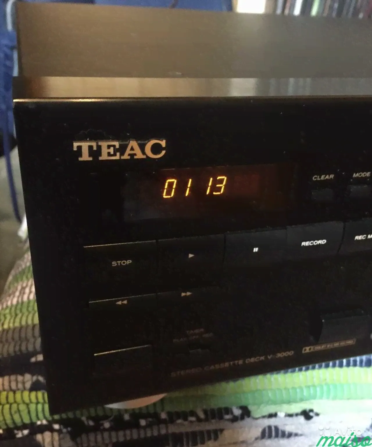 Кассетная дека Teac V - 3000 (Made in Japan) в Санкт-Петербурге-0