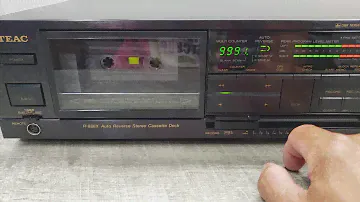 Teac R-888X 3-Head Cassette Tape Deck with DBX Noise Reduction