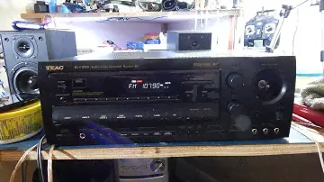 Teac AG-V8500 receiver*repair rebuild curb find*