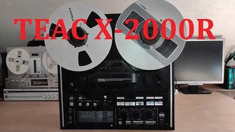 TEAC X-2000R В Японии тоже магнитофоны роняют, и не бит и не крашен. Ремонт для Новосибирска @3