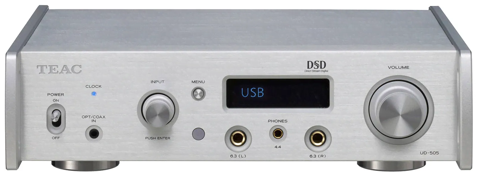 Цифро-аналоговый преобразователь Teac UD-505-X Silver-0