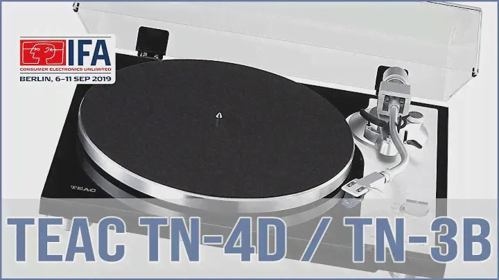 TEAC TN-4D & Teac TN-3B Plattenspieler