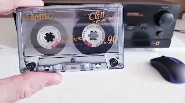 TEAC V-615 - Record / Play Test on chrome,  Cassette Deck after maintenance