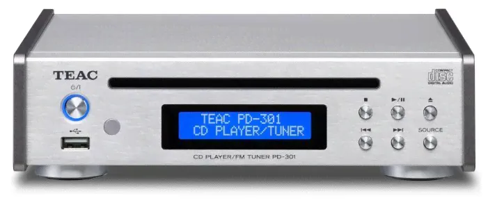 TEAC PD-301 Silver