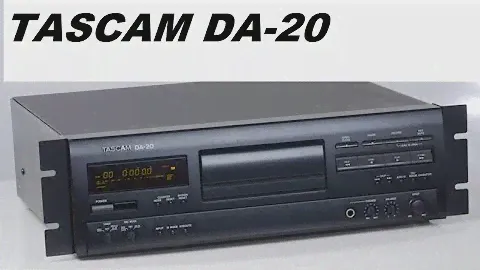 Обзор на TASCAM DA-20 DAT.