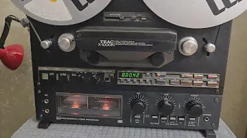 Катушечный магнитофон Teac X 1000R Black