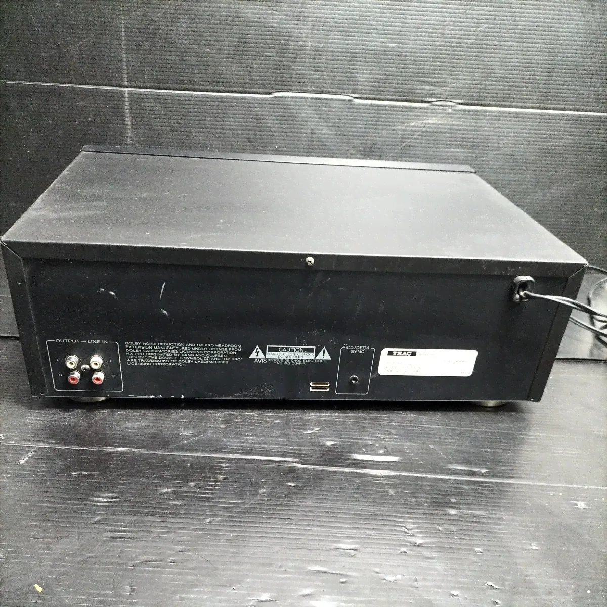 TEAC кассетный магнитофон W-6000R-4