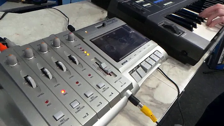 Как работает олдскульная многодорожечная запись. Tascam 4-трек