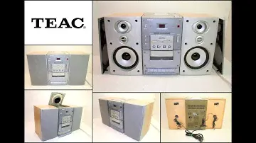 TEAC MC-D58 CD Player Cassette Tuner Radio Micro HiFi System