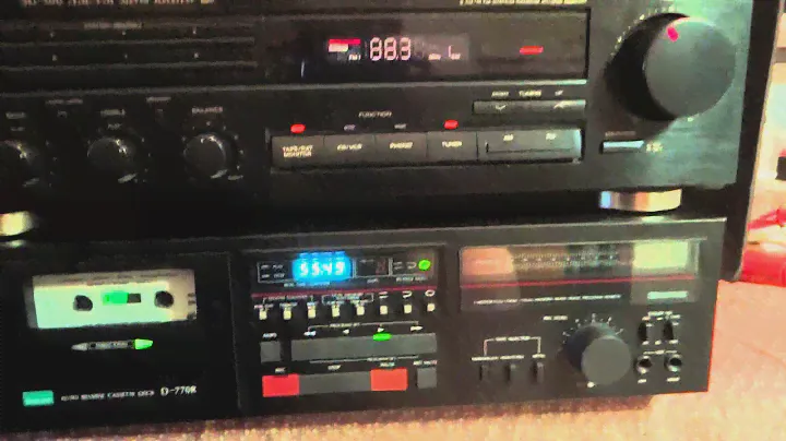 Demo Teac AG-500 Receiver with remote