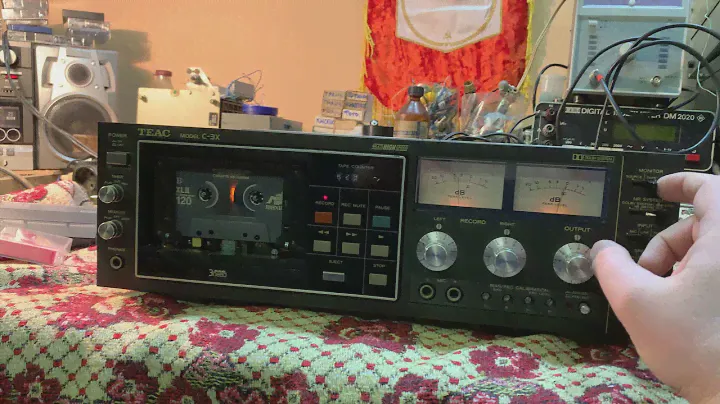 Teac model C-3X. 2 скоростная дека. Запись.
