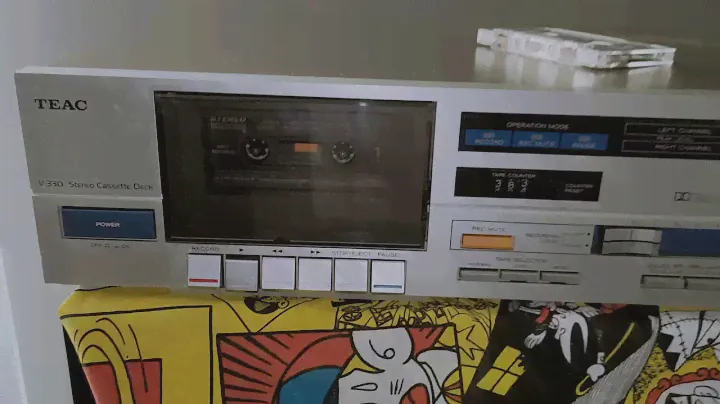 Teac V-330 stereo cassette deck made in Japan HiFi test ok