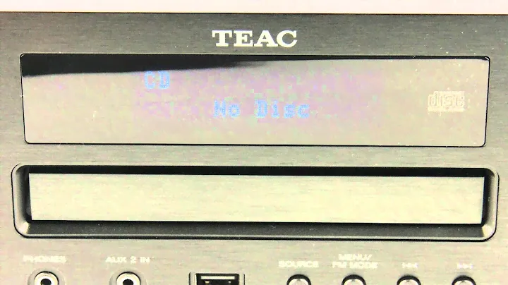 TEAC CR-H700 Setup & How to Use