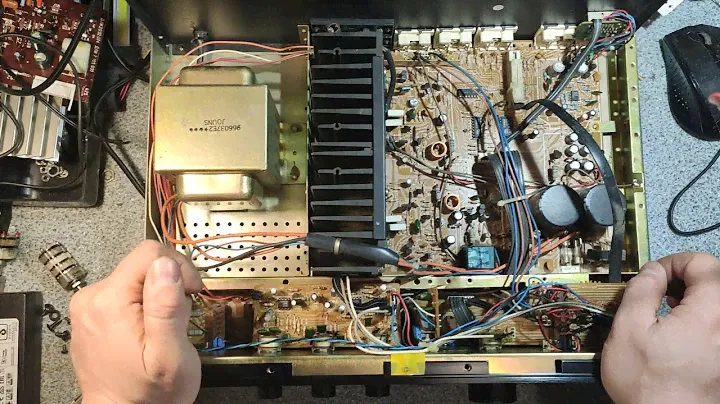 TEAC A-X75 MKII усилитель мощности, чудо от TEAC обзор начинки.
