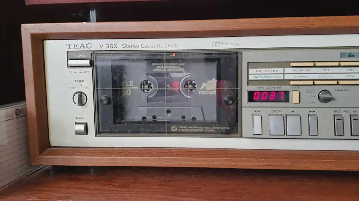 TEAC V-3RX cassette player