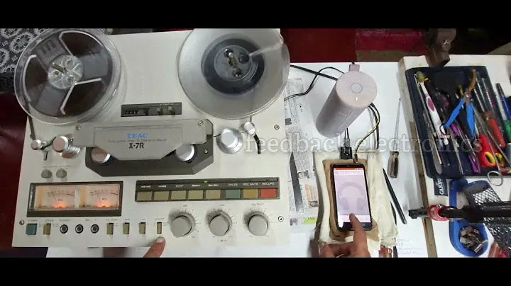 𝐓𝐄𝐀𝐂 𝐗-7𝐑 Spool Tape recorder 👋 Reel to Reel Please SUSCRIBE 🔔